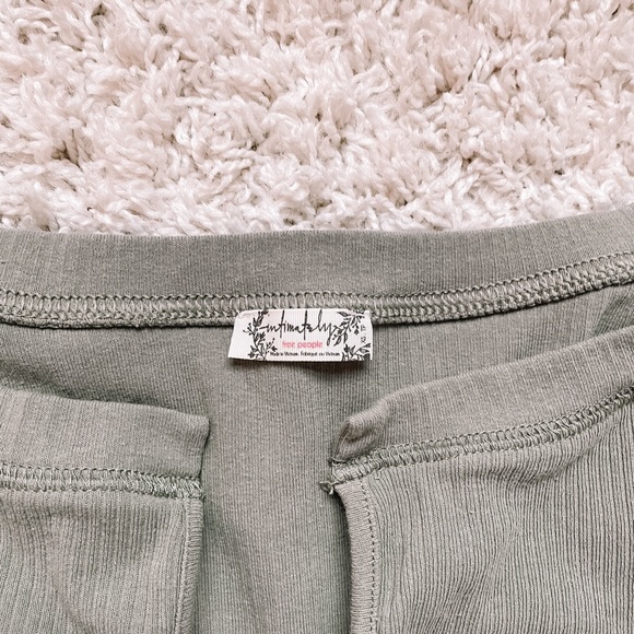 Free People Olive Green Tee!! - Picture 5 of 9